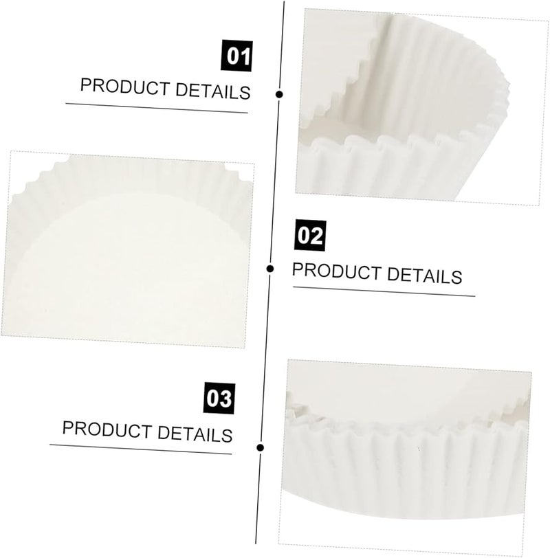 DECHOUS 50 Pcs Non Stick Parchment Paper Liners For Air Fryer Oven Baking - Image 4